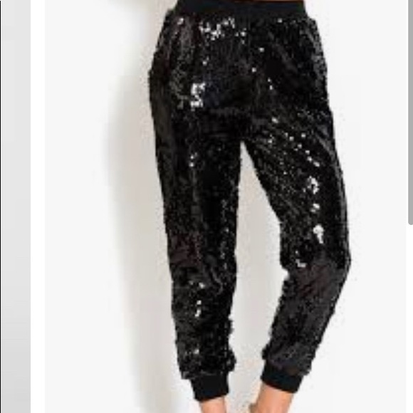 Express Sequin Joggers Hot Sale, UP TO 